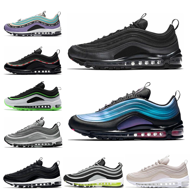 

Classic Mens Womens Running Shoes Triple White Balck Have A Nice Day Metallic Gold Sliver Bullet Women Sports Sneakers size 36-45, Japan 40-45