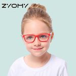 

Goggles 120*124MM Fashion Glasses Silicone UV400 Soft Frame Children Eyewear Boy Girl Anti Blue Light Retro Style Sunglassesas