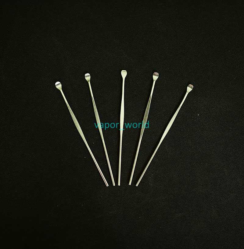 

Wax dabber tools atomizer tank stainless steel 80mm dabber jar smoking tool for dry herb titanium nail for vape pen silicone mat container