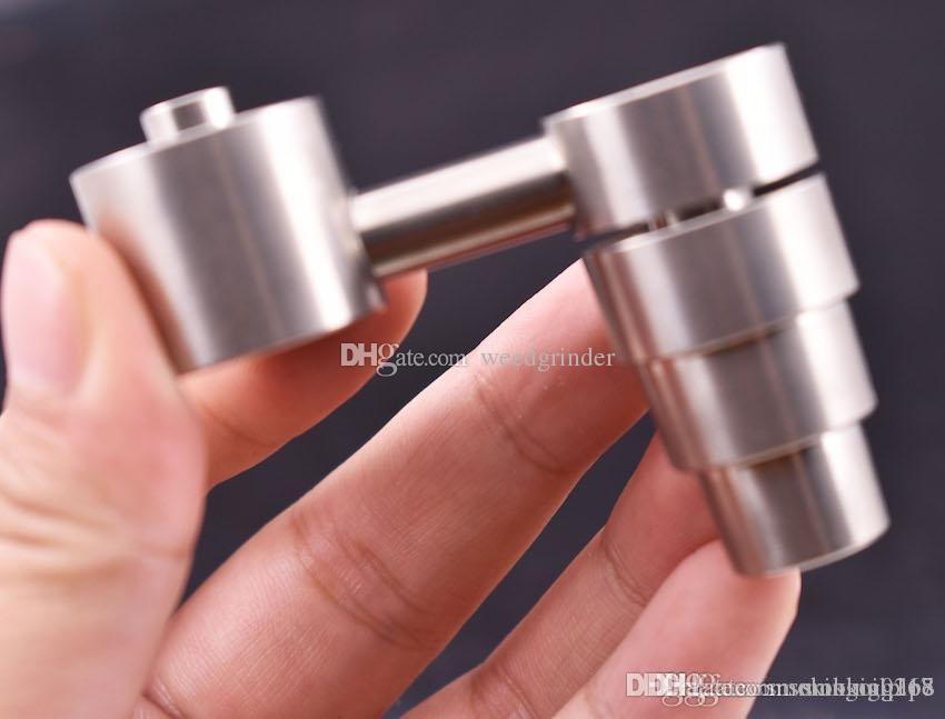 4in1 Titanium Nail 14mm&18mm Male Female Domeless Titanium Nails Banger For Fab Ashcatcher Glass Water Pipes-image-538297770