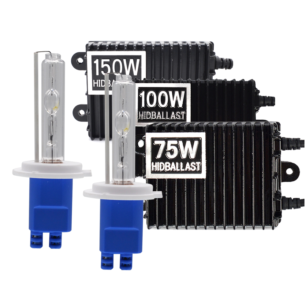 55W 75W 100W 150W HID XENON KIT Conversion Ballast H11 H4 9005 9007 9006 H7 LQ