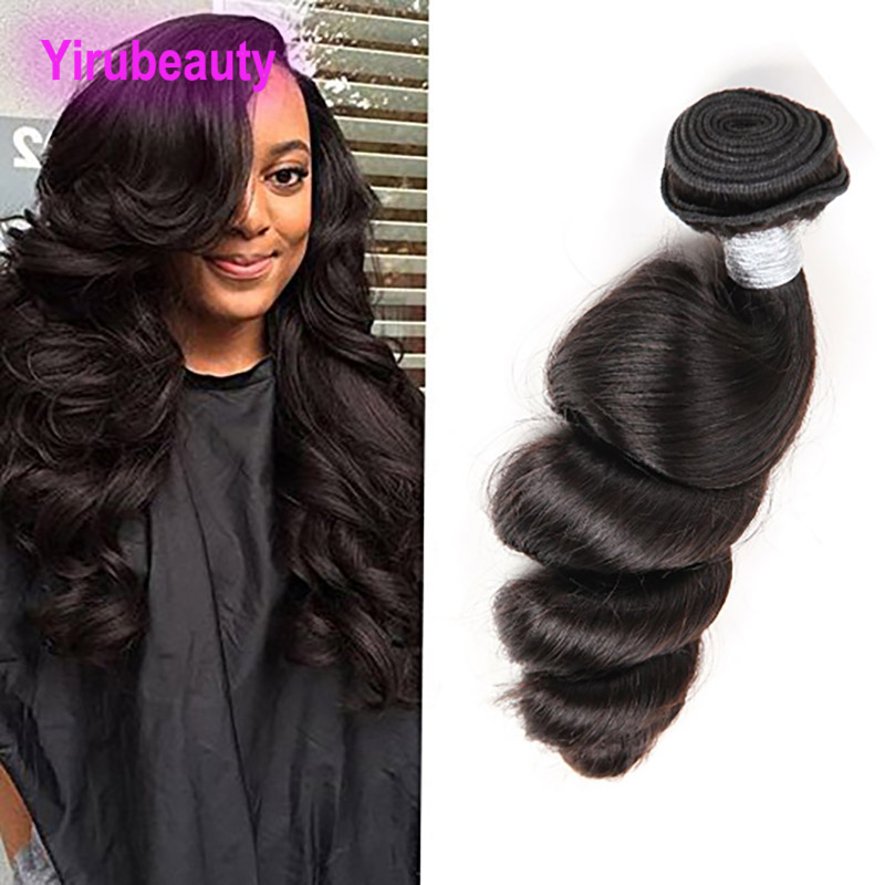 

Brazilian Malaysian Indian Peruvian Human Hair 1 pieces/lot Loose Wave Hair Exensions one Bundle 8-28 Inch Virgin Hair, Natural color