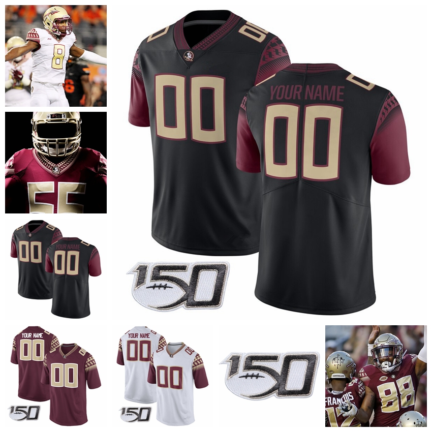 

Florida State Seminoles Jerseys Khalan Laborn Jersey Deonte Sheffield Treshaun Ward Raekwon Webb Barulich Football Jerseys Custom Stitched, Black