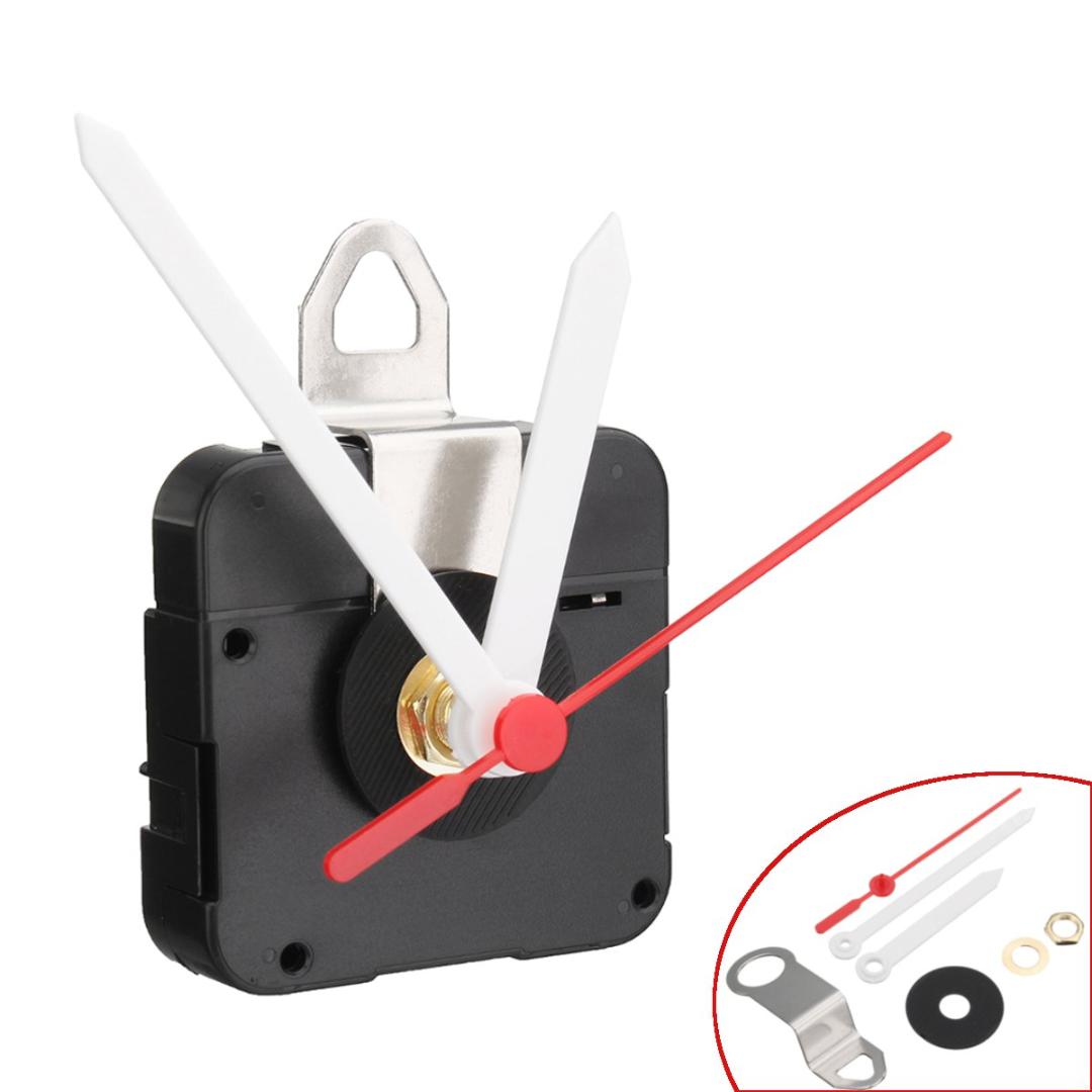 B3 Clock Movement White Hour Minute Red Second Hand DIY Tools Kit