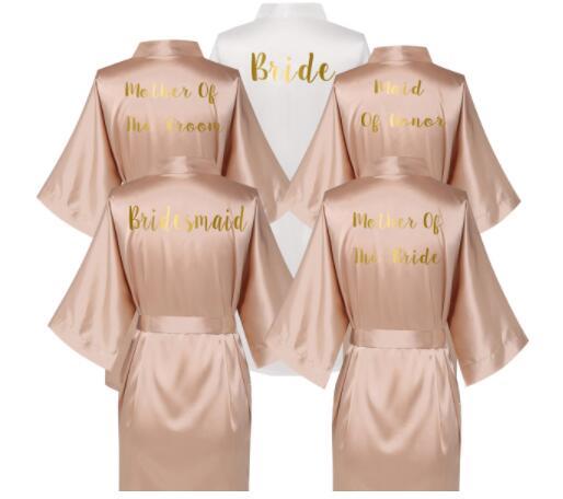 bridal party dressing gowns