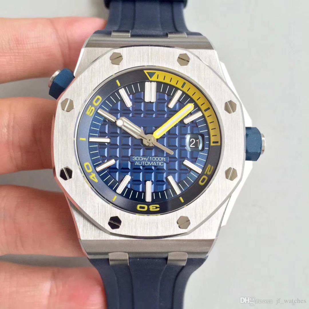 

Hot sale 42mm mens fashion 26703 watch multi-style automatic mechanical sports watch rubber strap sports waterproof diving watch, No watches