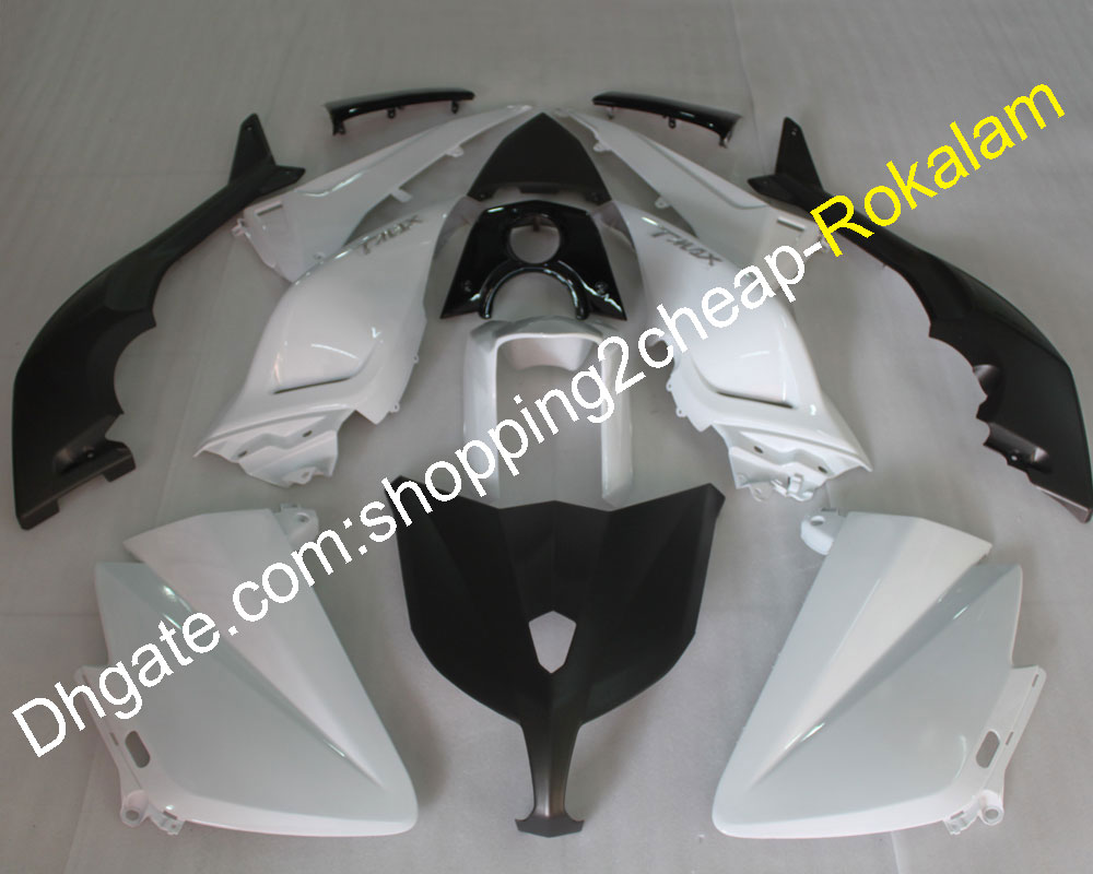 

Body Kit For Yamaha TMAX 530 2012 2013 2014 T-MAX 530 TMAX530 White Black ABS Motorbike Fairing (Injection molding), Customize