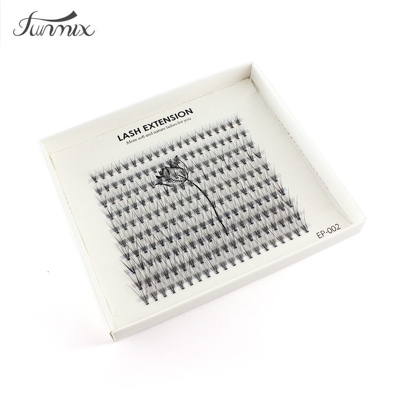 

200pc FUNMIX 8-14mm MIX length Handmade False Eyelashes Grafting lashes Extensions natural False Lashes