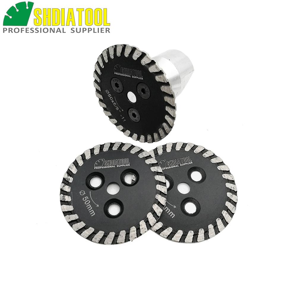 

SHDIATOOL 1pc Hot Pressed Mini Diamond Engraving Saw Blade With Removable 5/8-11 Long Flange and 2pcs Blades Cutting Disc