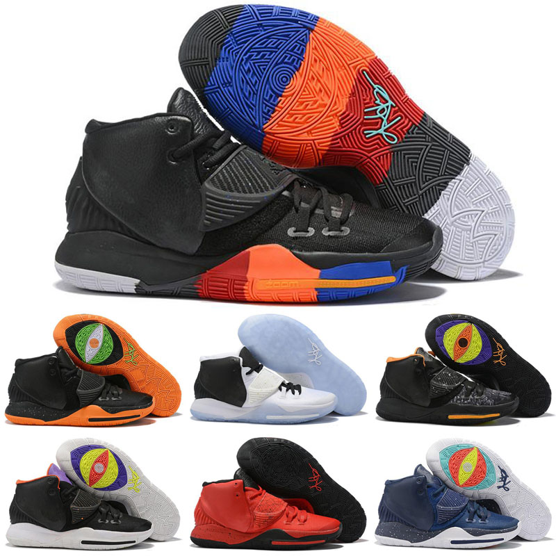 

High Quality 6 VI Taco Brooklyn Black Orange Basketball Shoes 6s Mens Trainers Multicolor Sports Sneakers Size 40-46, As photo 4