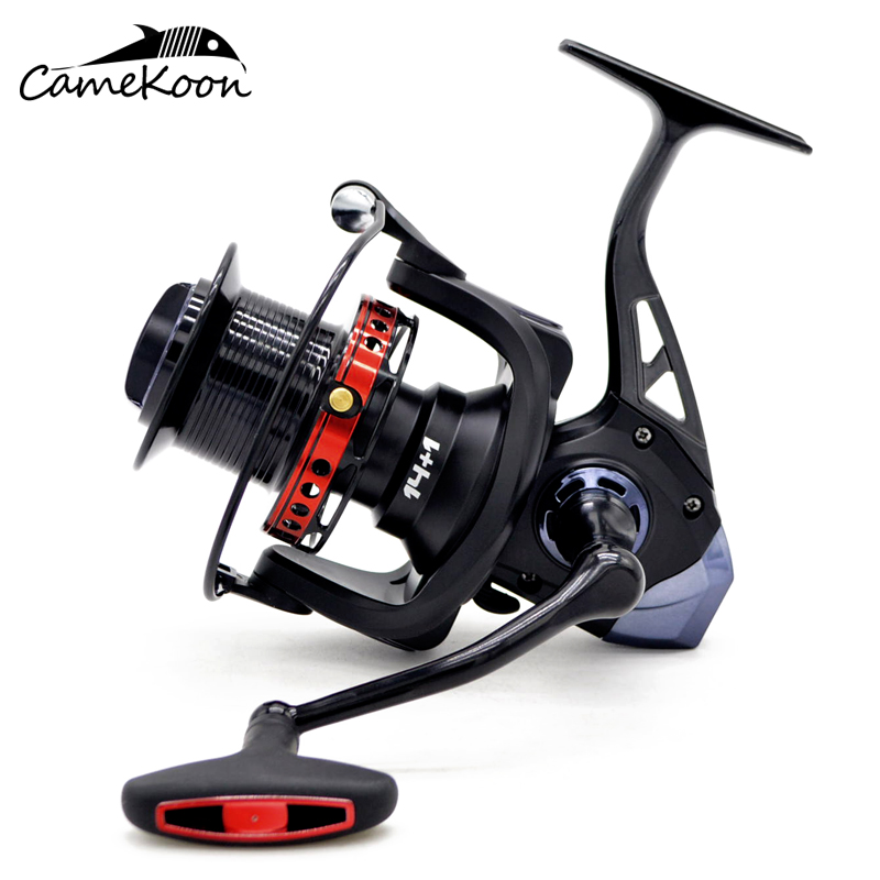 

CAMEKOON long cast spinning fishing reel 8000/9000/10000/11000 metal body saltwater surf casting wheel big sea trolling fishing