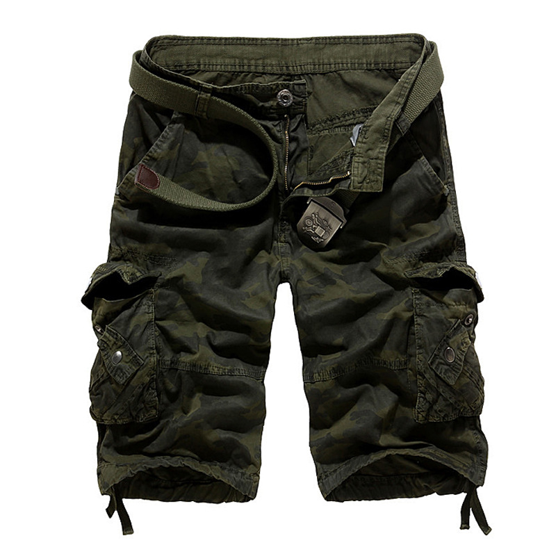

Camouflage Cotton Shorts For Men Summer Zipper Relugar Straight Shorts Tactical Cargo 2020 Men'S Clothing, Myd056-2