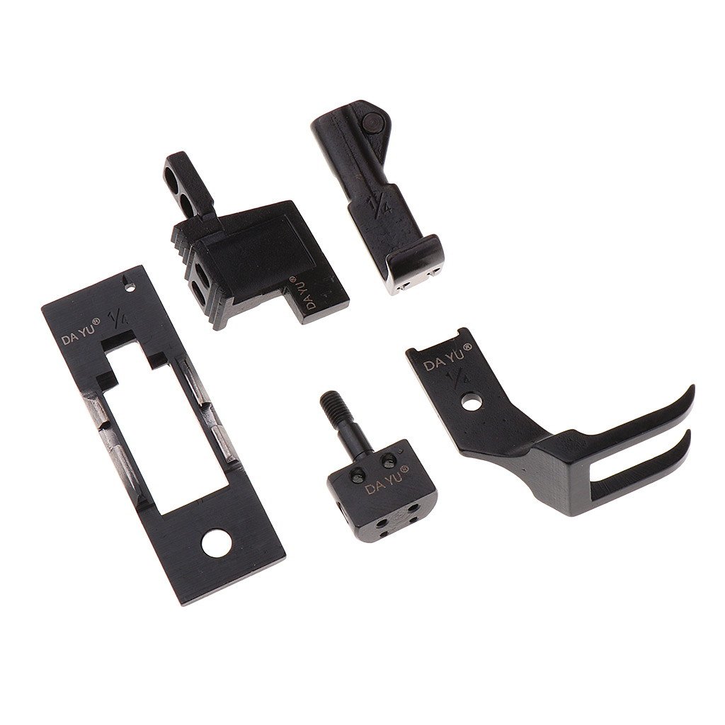 

sewing machine gauge set for industrial double needle machines, Black