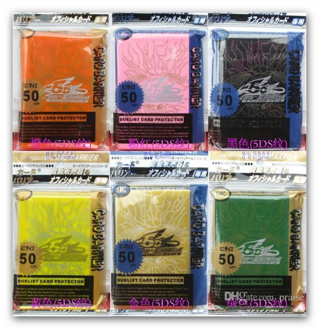 

YuGiOh 5Ds Duelist Card Sleeves Card Deck Protector mix colors