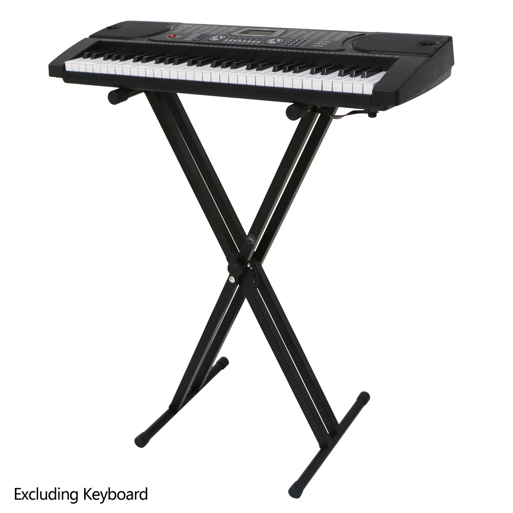 Foldable Portable Double-tube X-shaped Electronic Piano Stand Suitable for Family Electronic Piano Placement for Piano Performance-image-544223230