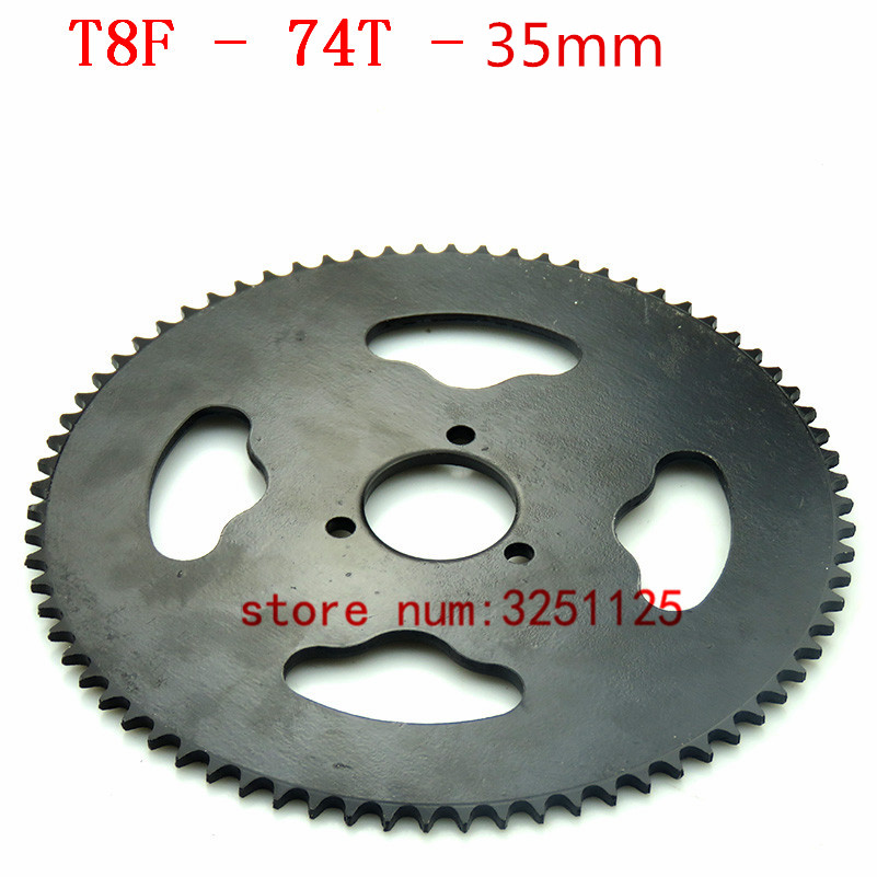 MagiDeal 64 Teeth Rear T8F Chain Sprocket Cog 29mm for 43cc 49cc Mini Pocket Quad Dirt Bike ATV