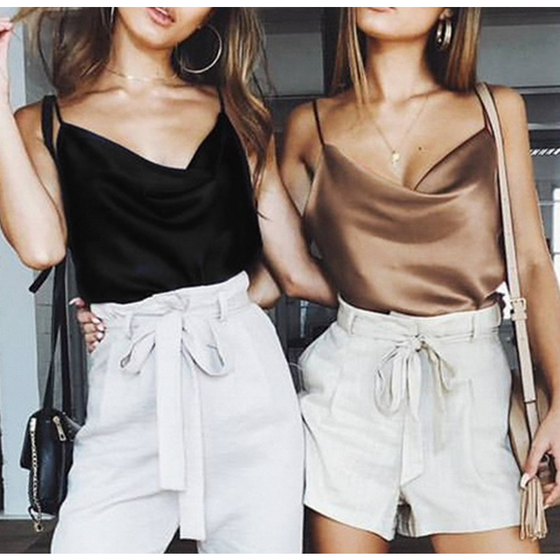 blusas en satin