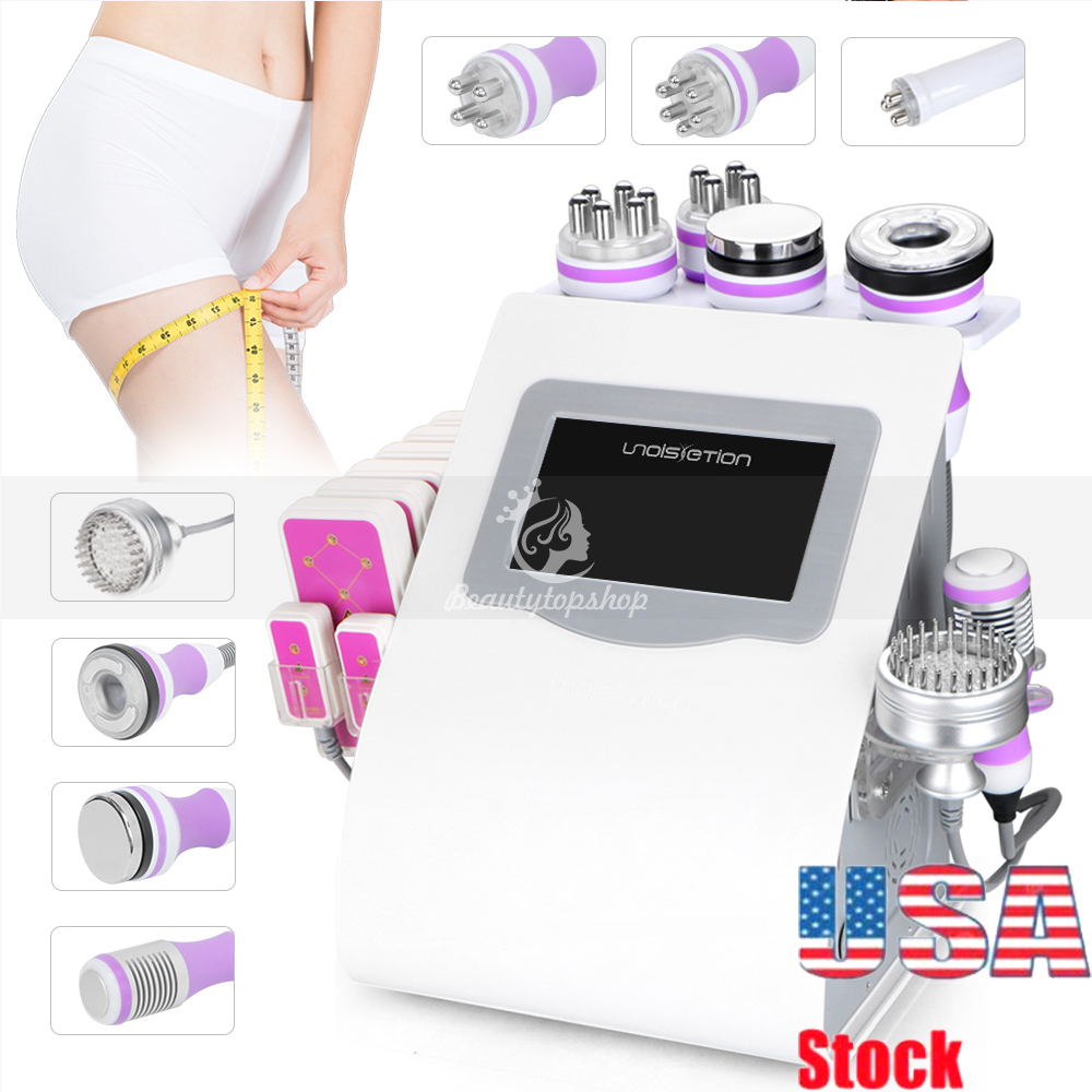 9 dans 1 lipo laser cavitation graisse brûlant le corps de vide minceur de la machine minceur de cavitation radiofréquence