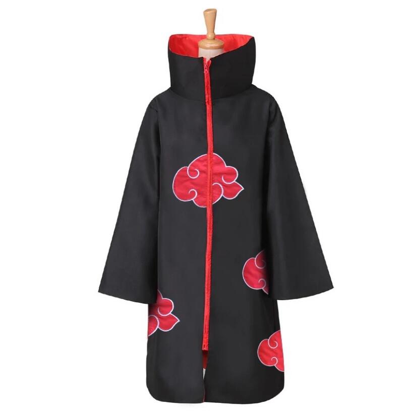 

Uchiha Itachi Cosplay Costumes Akatsuki Cloak Japanese Anime Naruto Clothing Computer Embroidery Anime Costumes Red Cloud Cloak