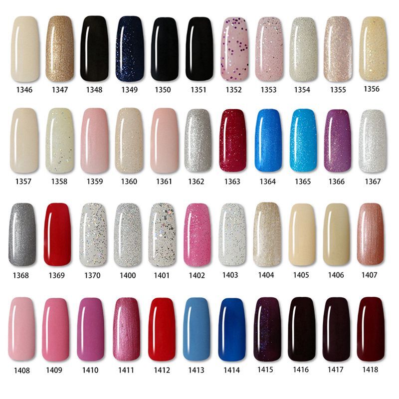 

100pcs/lot high quality DOBCCO last long soak off led uv gel polish nail art B, Remark color code