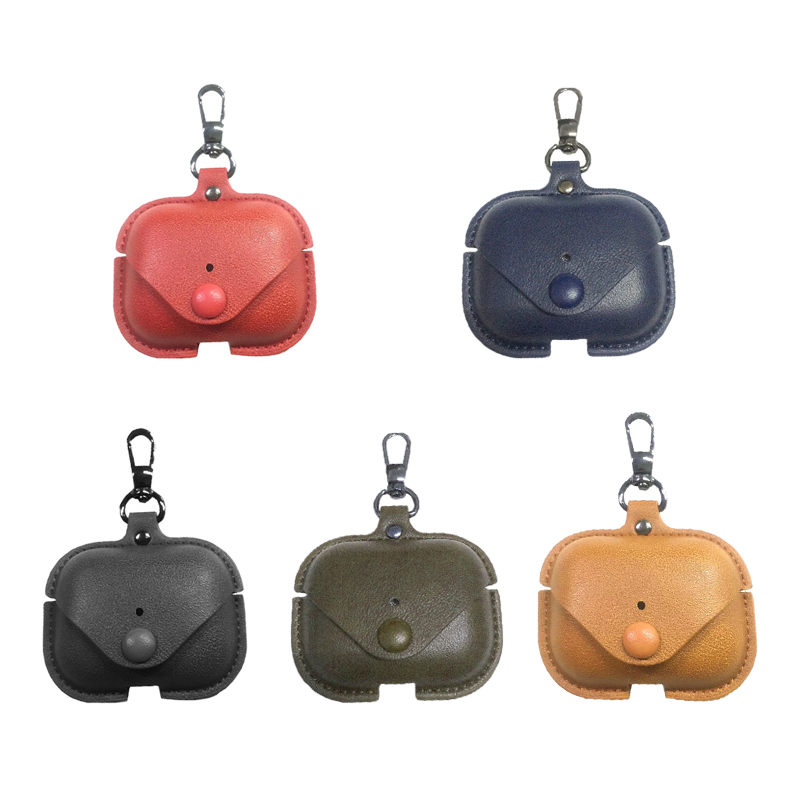 

Fashion Color Cover For Airpods Pro Headset Accessories Case Leather Earphone Apple Air Pods Headphone Earpods Earbuds Charging Box