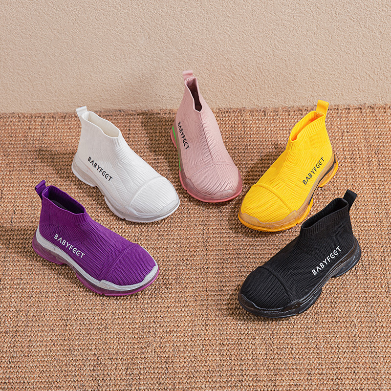 

Insole Length 16-23 CM 3-12 Years Children Girls Boys Kids Sneakers Of Light And Breathable Mesh Footwear Casual Socks Shoes Good Quality, Aa1