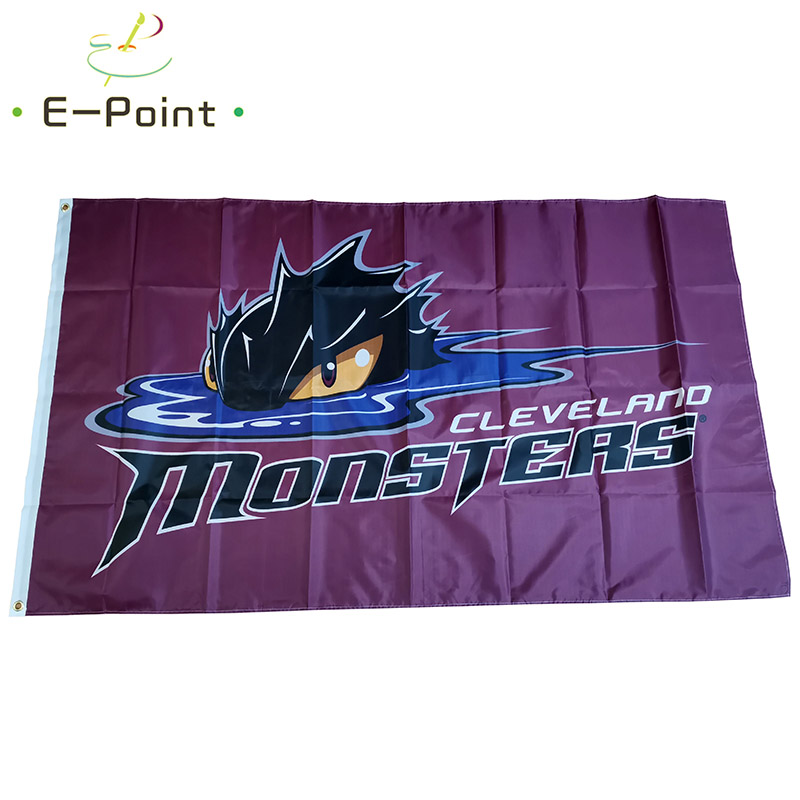 

AHL Cleveland Monsters Flag 3*5ft (90cm*150cm) Polyester Banner decoration flying home & garden Festive gifts
