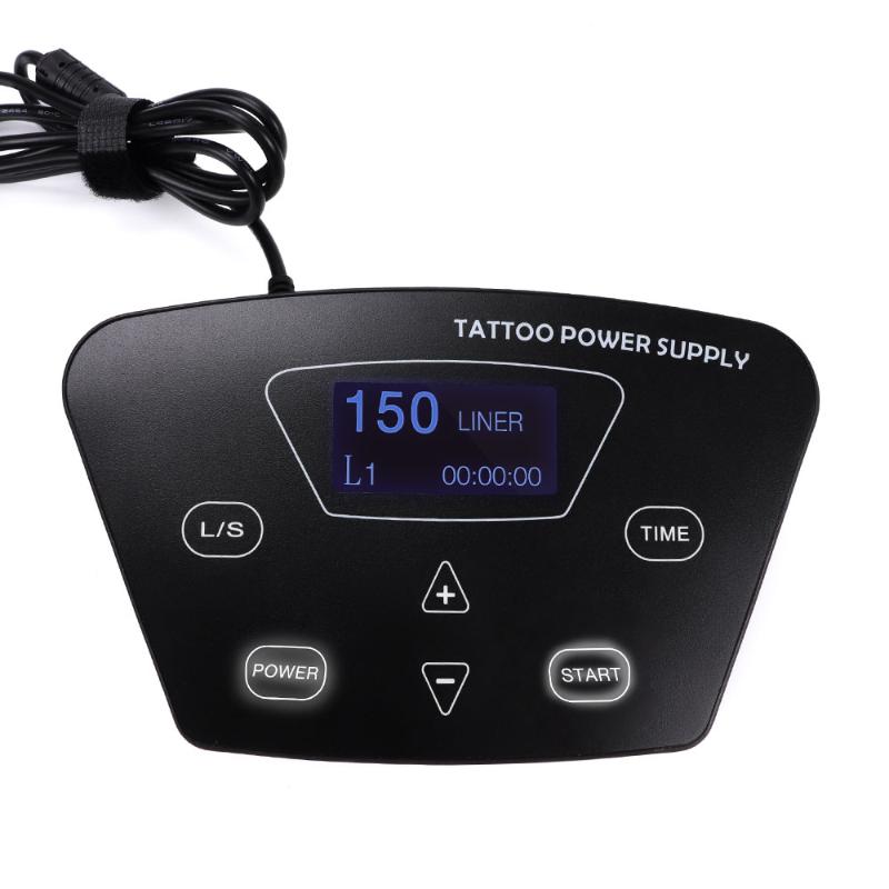 

New tattoo power supply New tattoo equipment LCD display dual power supply adapter