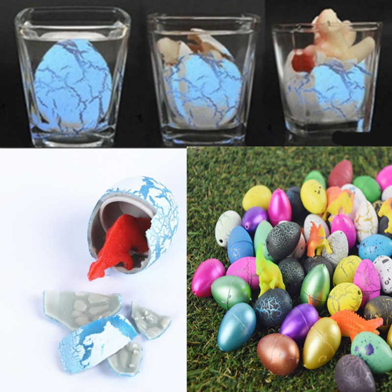 

Dinosaur egg water hatching growing dinosaur eggs expansion cracks magic cute children kids toy creative funny Add Water Growing Dino Eggs