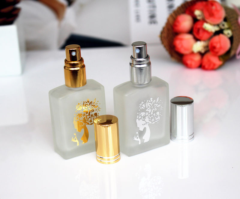 

10pcs/lot frosted Glass Perfume Spray Bottle 15ml Empty Perfume Bottles Refillable Glass Sprayer Bottle Atomizer Vials