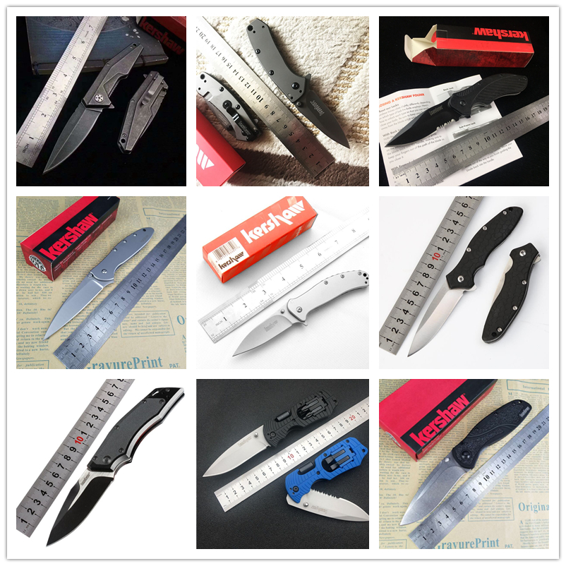 

More Styles Kershaw Pocket Knife Tactical Knives 8Cr13MoV Stainless Steel Blade 1660 3655 7200 1670 1988 3871 1318 1920 1605 Folding Knife