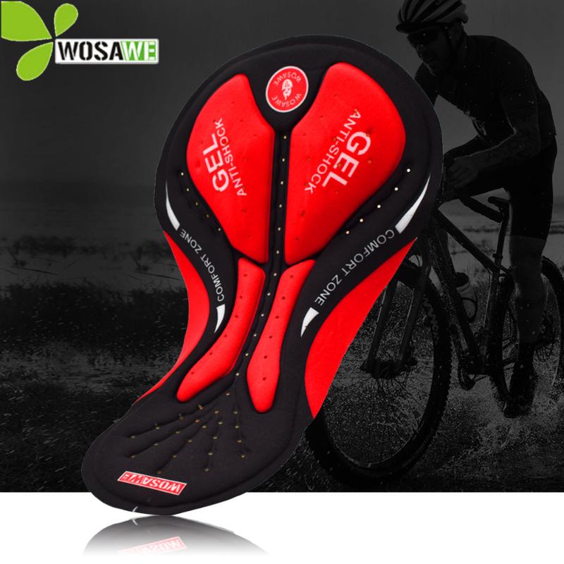 

WOSAWE Cycling Shorts Tights Inner Lining Gel Pad DIY Shockproof Silicone Cushion Padded Cycle Downhill MTB Bike Clothing, Bl301-b