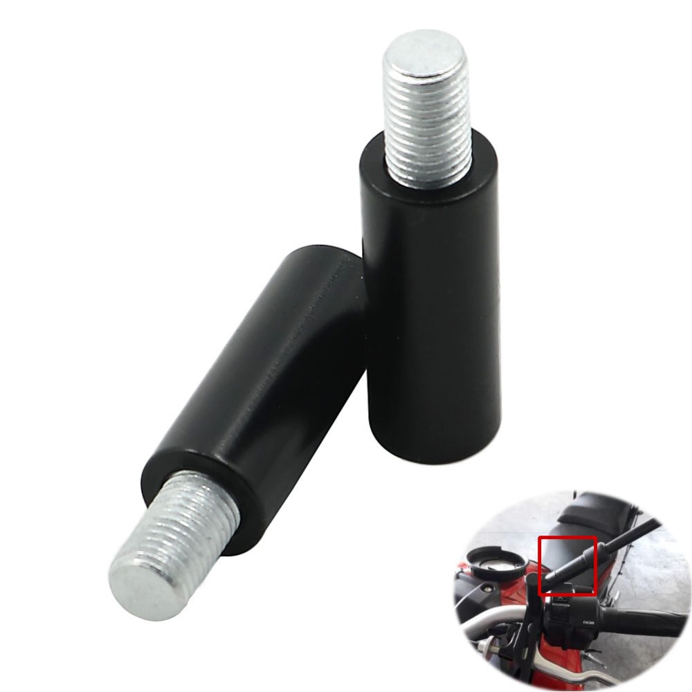 Extensions de rétroviseur en aluminium pour moto, 40mm, pour MT09 FZ09 FJ09 FJ-09 traceur FZ-09 MT-09 nu FZ MT FJ 09