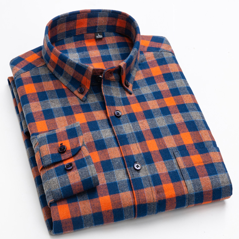 Pierre Cardin Mens Warm Tartan Wool Blend Flannel Check Slim Fit Jacket