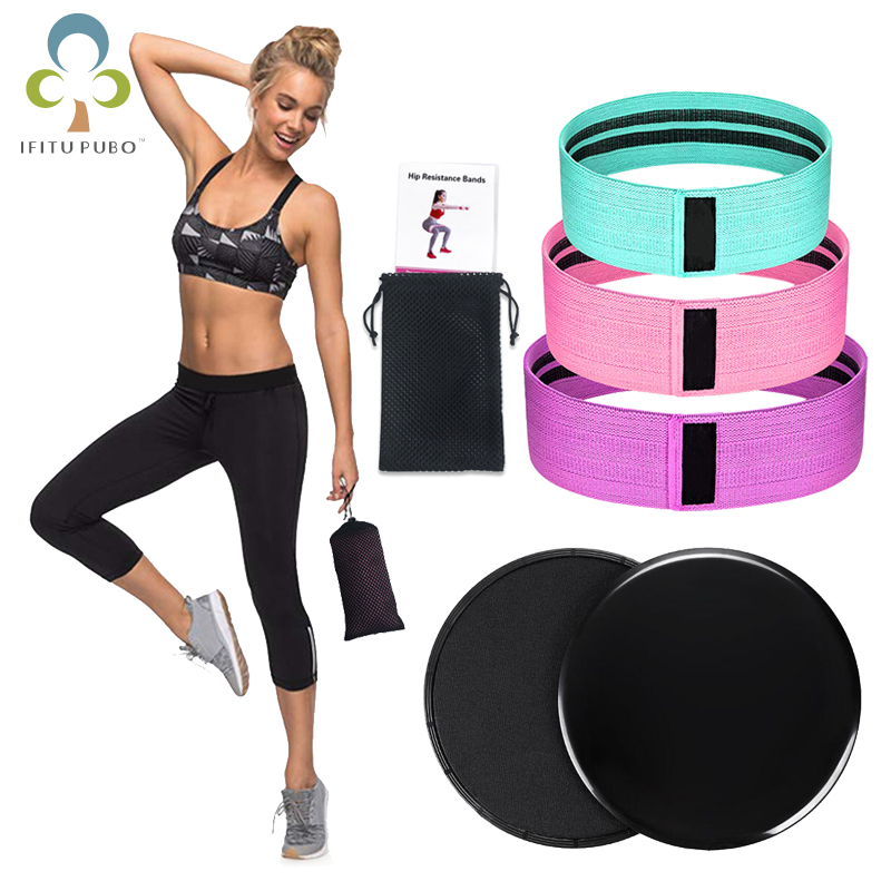 

Resistance Bands Sport Elastic Loop Booty Band Expander Anti Slip Hip Fitness Legs Stretching Training BuSquat Workout GYH