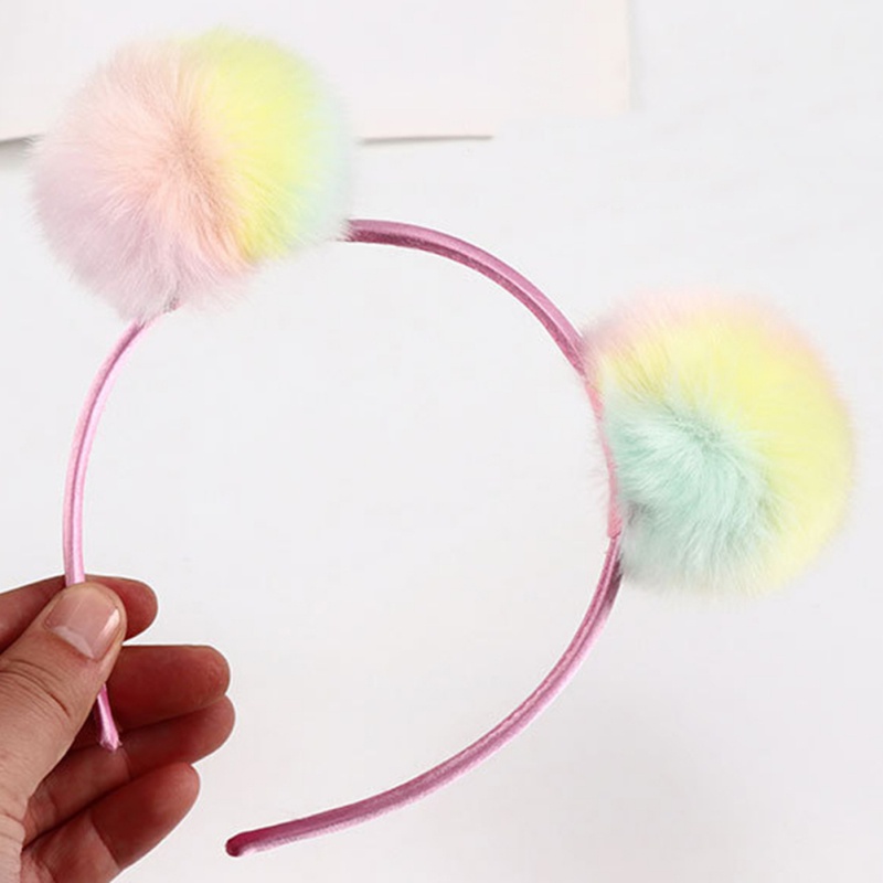 

Hair ball Headband Hair Hoop For Kids Baby Birthday Party Head Band Hairbands Accessories