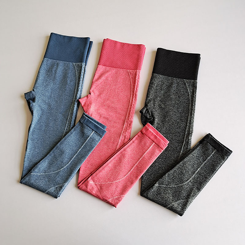 

New High Waist Seamless Yoga Leggings Tight Sport Leggings Women Fitness Running Sports Pants Push Up Gym, Black