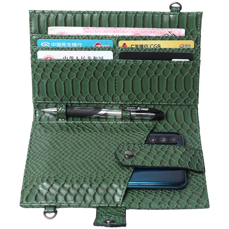 

New Fashion Customized Folders File Laptop Embrossed Python Leather Pouch Bag For Macbook Air Pro 13 inch 2020 Trendy Bag, Khaki