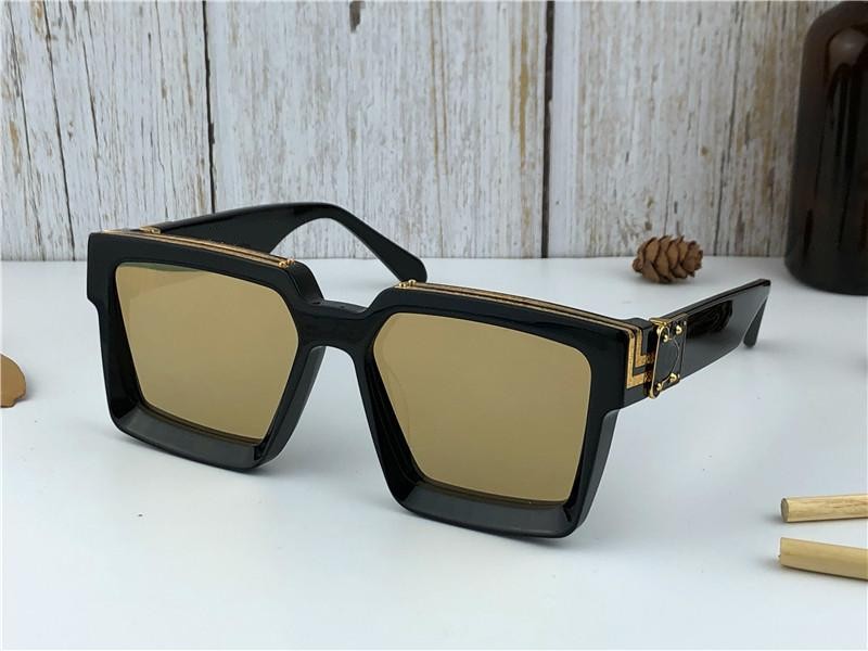 

New fashion women sunglasses 1165 Millionaire men sunglasses simple and generous men sun glasses outdoor uv400 protection eyewear with case