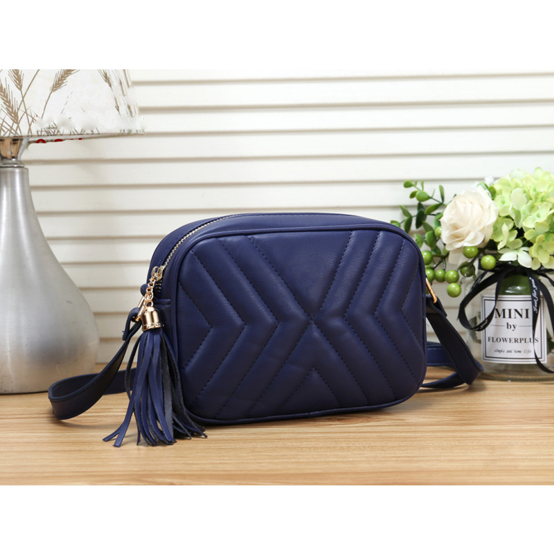 

Leather Tassel Design Casual Shoulder Bags Soho Disco Bag Purse Women Messenger Crossbody camera bag Lady Handbags 1756 blue black