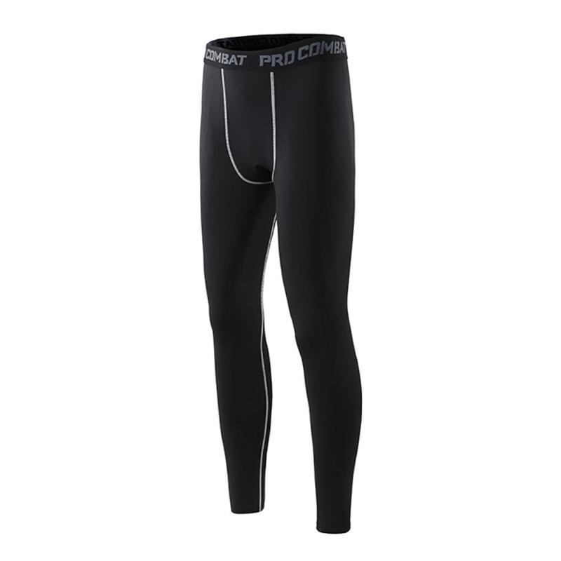 

Tight running pants Anti-sweat men' sports pants Elastic Quick Drying sportswear slimming 2020
