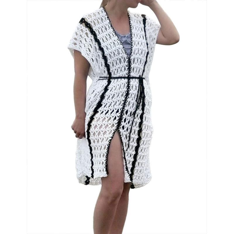 white short cardigan for dress