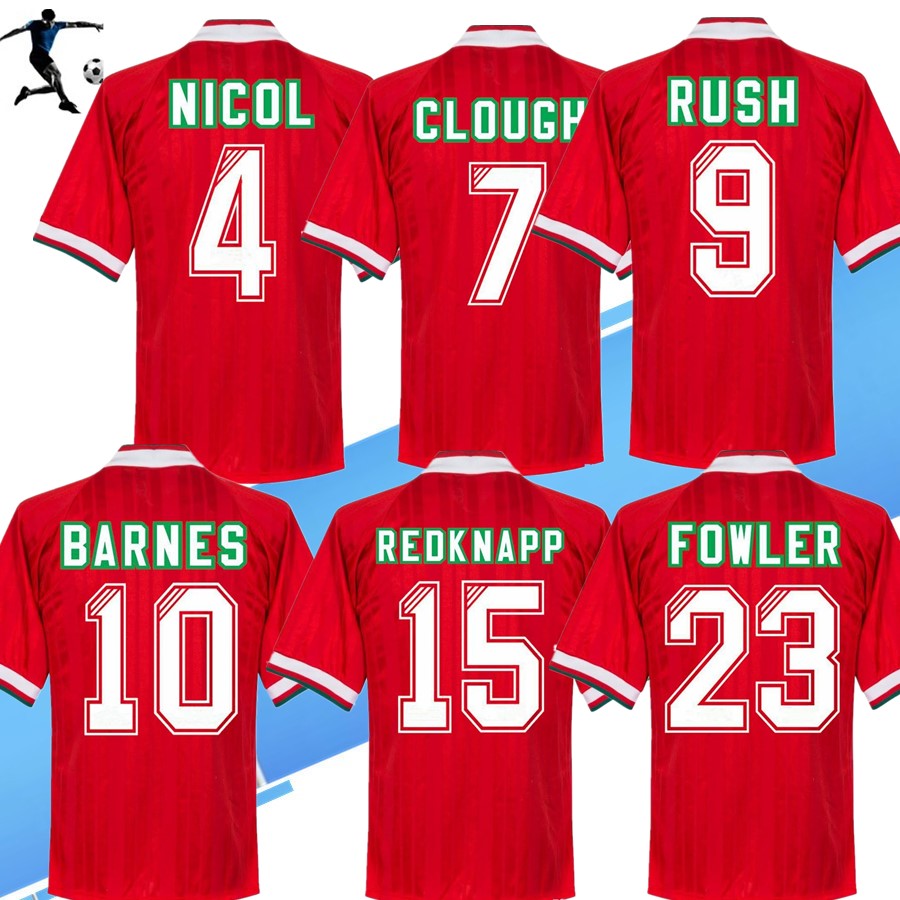 

1993/1995 Retro soccer Jerseys 93/94/95 Rush Fowler BARNES Nicol McManaman 1993/1995 Home retro legendary Football shirts, 93/95 home