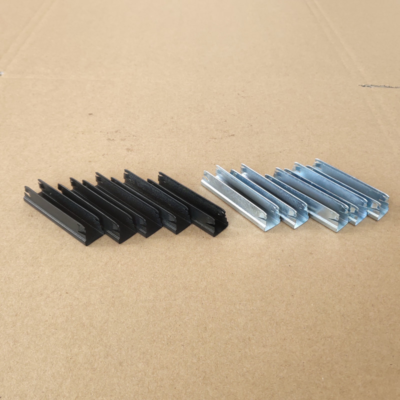 

Spring Silver and Black Steel Mosin Nagant 7.62x54R 5 Round Stripper Clips