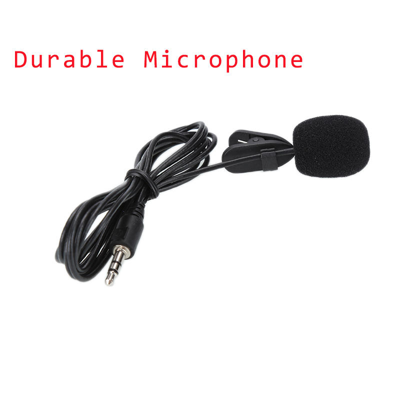 

2020 Newly Mini Lavalier Mic 3.5mm Jack Tie Clip Microphones Smart Phone Recording PC Clip-on Lapel For Speaking Singing Speech