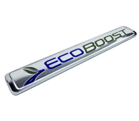 Black//Red 2Pcs Ecoboost Badge Emblems 3D Nameplate Door Fender Tailgate Stickers Replacement for Ford F-150