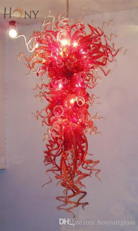 

Free Shipping AC LED Customized Style New Style Pretty Blown Glass Luxury Cheap Chandeliers Murano Lamp
