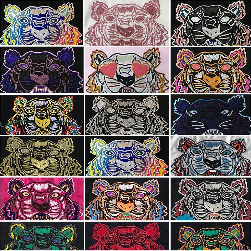 

Ins Hot 20ss Spring Summer American Unisex Bandana tiger Skateboard Mens designer t shirt Women Men Casual t-shirt good mens Tshirt, Style 3 embroidery