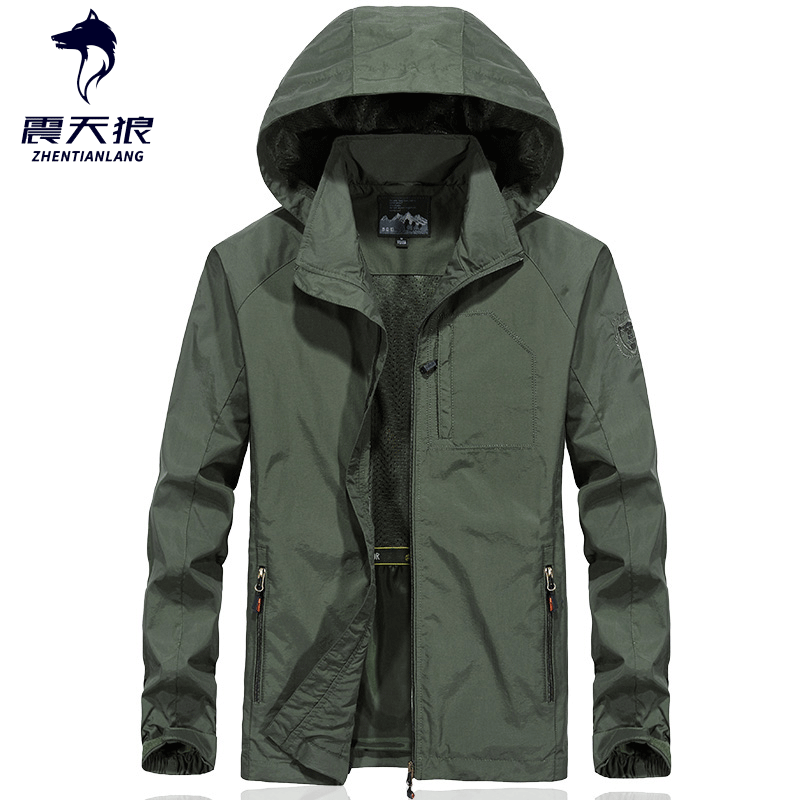 Men's Waterproof Jacket Spring Autumn Men Casual Windbreaker Jackets Mens Breathable Hooded Outdoor Coats Plus Size 6XL