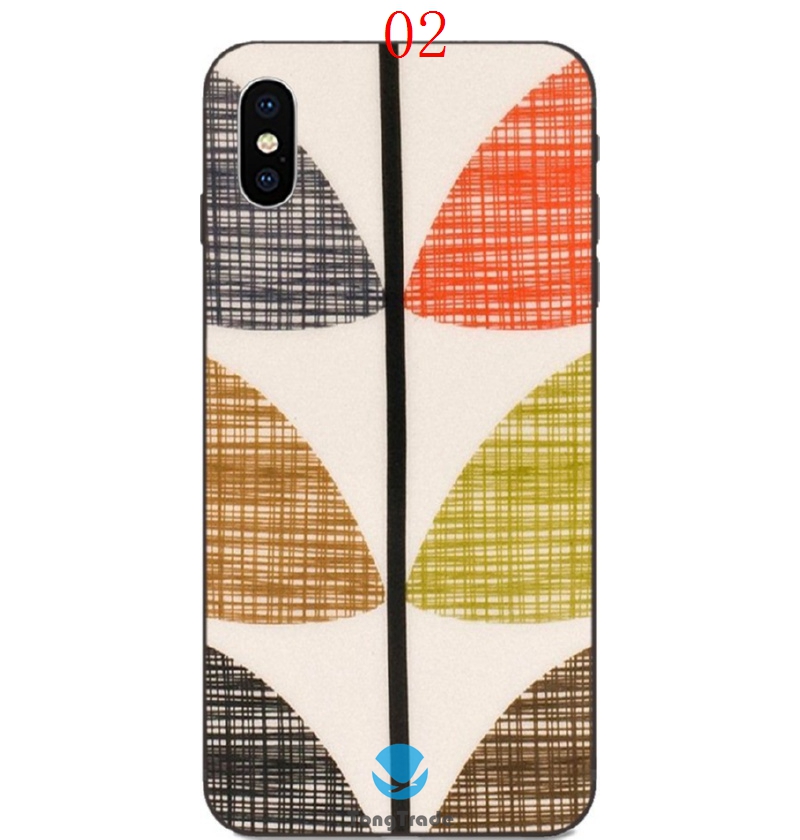 TongTrade Orla Kiely Case For IPhone 11 Pro Max X XR XS 8s 7s 6s 5s 4sPlus Galaxy A3 S10 S9 S8